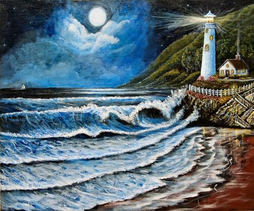 Lighthouse Night
